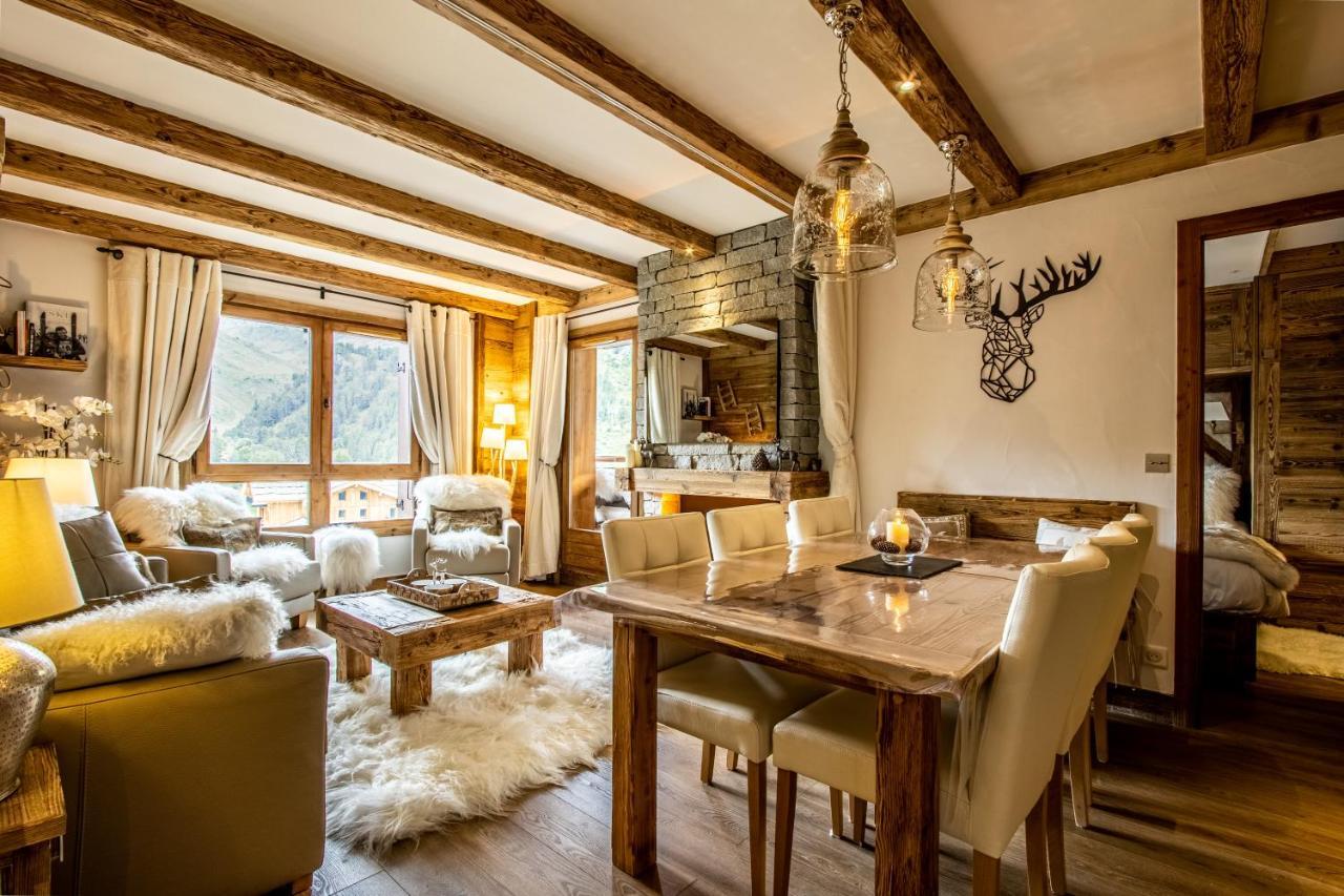 Arc 1950, Ambiance Chalet Luxe 5/7Pers Dans Residence 5* Skis Aux Pieds Avec Spa Les Arcs  外观 照片