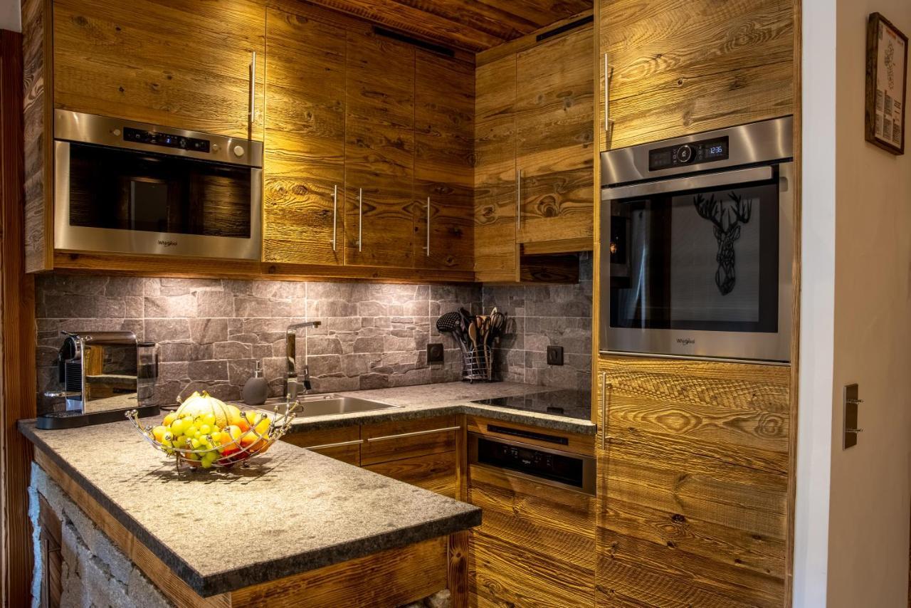 Arc 1950, Ambiance Chalet Luxe 5/7Pers Dans Residence 5* Skis Aux Pieds Avec Spa Les Arcs  外观 照片