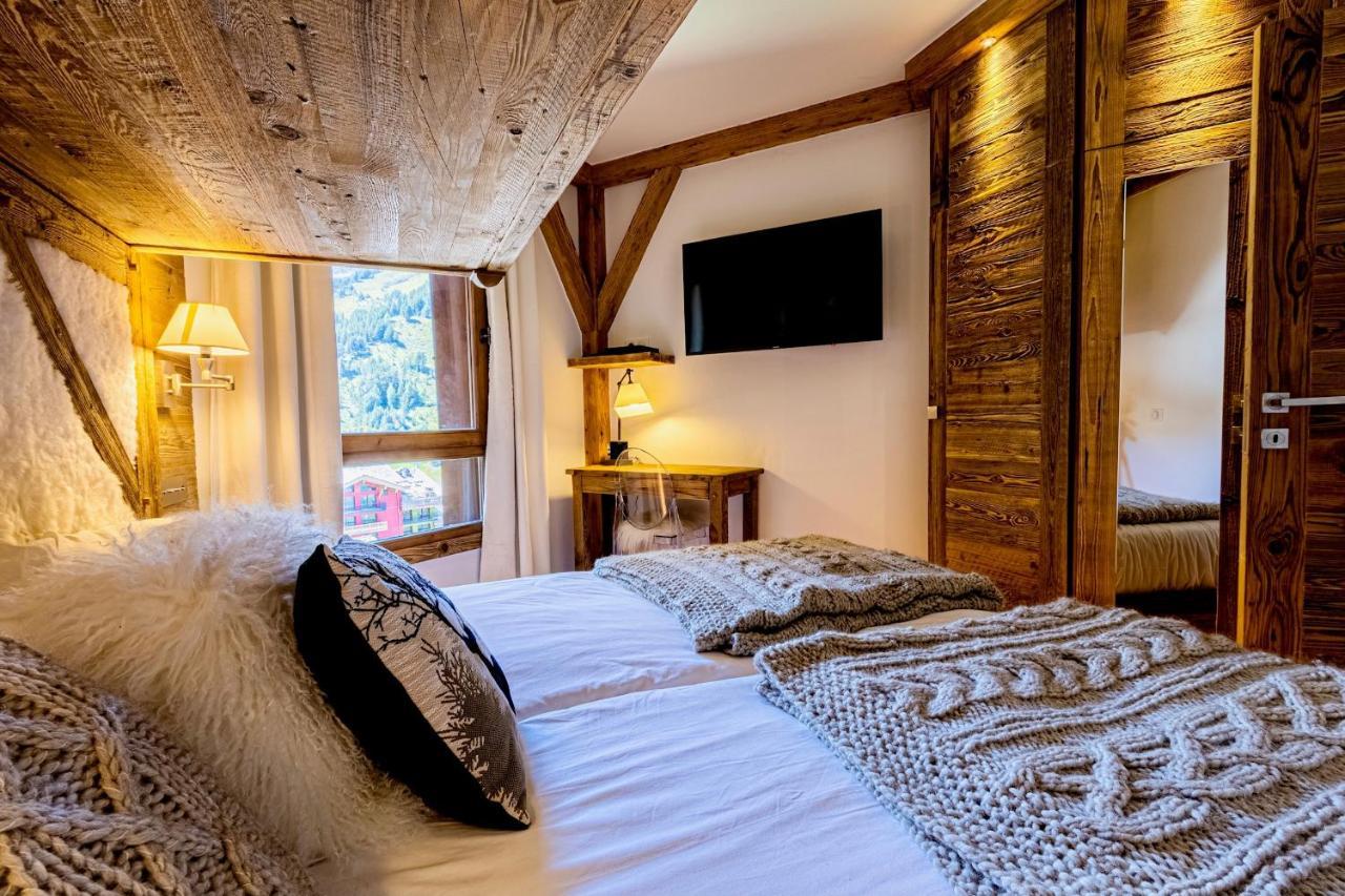Arc 1950, Ambiance Chalet Luxe 5/7Pers Dans Residence 5* Skis Aux Pieds Avec Spa Les Arcs  外观 照片