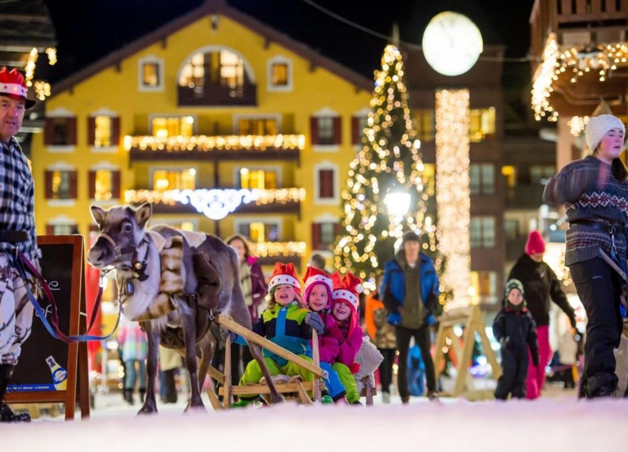 Arc 1950, Ambiance Chalet Luxe 5/7Pers Dans Residence 5* Skis Aux Pieds Avec Spa Les Arcs  外观 照片
